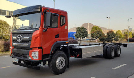 DongFeng G.V.W 25T EV camión eléctrico plano Rango 240KM